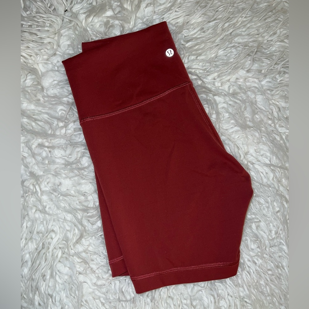 SOLD Lululemon “Align” 6in biker shorts